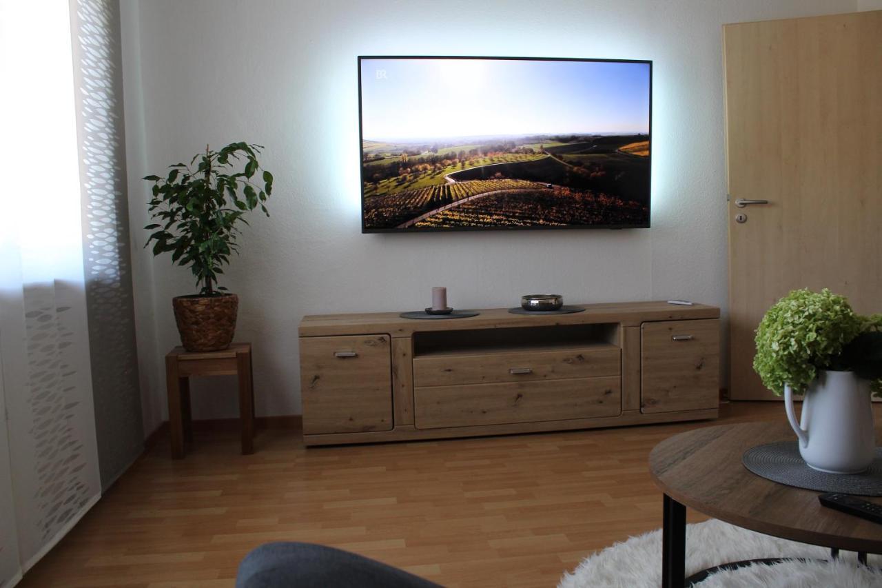 Ferienwohnung Forellenhof Oberschwarzach Dış mekan fotoğraf
